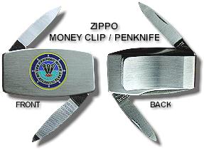 Rags calls this his "ready duty clip".  He may forget his pants, but he'll have his money clip knife at hand at all times.
